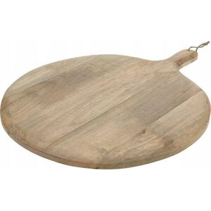 Okrągła deska do serwowania z drewna mango, Ø 47 cm
