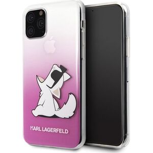 Karl Lagerfeld Karl Lagerfeld KLHCN58CFNRCPI iPhone 11 Pro hardcase różowy/pink Choupette Fun