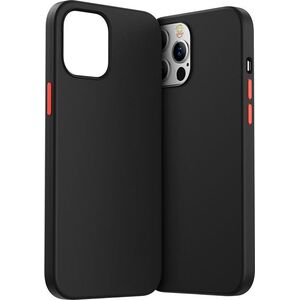 Joyroom Joyroom Color Series ochronne etui do iPhone 12 mini czarny (JR-BP798)