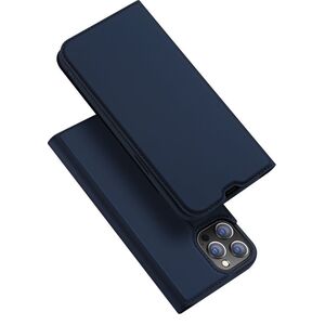 Nillkin Dux Ducis Skin Pro kabura etui pokrowiec z klapką iPhone 13 Pro Max niebieski
