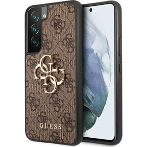 Guess Guess GUHCS22S4GMGBR S901 S22 brązowy/brown hardcase 4G Big Metal Logo