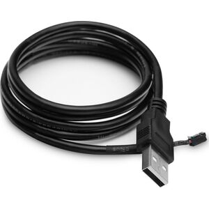 EK Water Blocks USB εξωτερικό - USB εσωτερικό, 1m, Μαύρο (3831109818800)