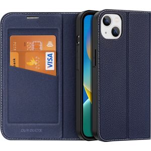 Dux Ducis Dux Ducis Skin X2 etui do iPhone 14 Plus pokrowiec z magnetyczną klapką niebieski