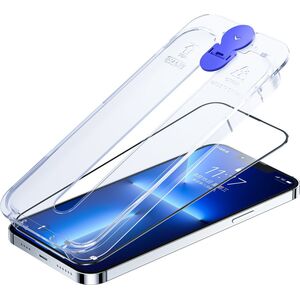 Joyroom Joyroom Knight szkło do iPhone 14 Pro Max z zestawem montażowym przezroczysty (JR-H12)
