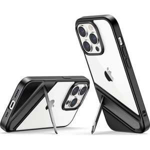 Ugreen Ugreen LP635 Kickstand Protective Case sztywne etui z żelową ramką i wbudowaną podstawką do iPhone 14 Pro czarny (90926)