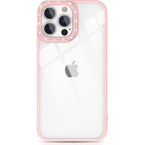 Kingxbar Etui Kingxbar Sparkle Apple iPhone 13 Pro Max różowy