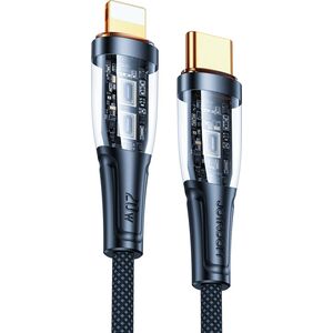 Kabel USB Joyroom USB-C - Lightning 1.2 m Czarny (JYR572)