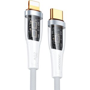 Kabel USB Joyroom USB-C - Lightning 1.2 m Biały (JYR573)