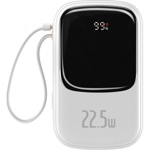 Powerbank Baseus Qpow Digital Display USB-C 20000mAh Biały