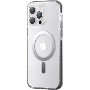Kingxbar Kingxbar PQY Ice Crystal Series magnetyczne etui iPhone 14 MagSafe szare