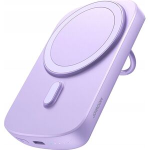 Powerbank Joyroom Joyroom JR-W030 6000mAh 20W MagSafe z ringiem i podstawką fioletowy