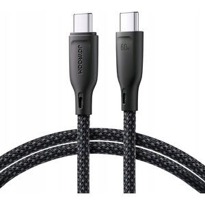Kabel USB Joyroom USB-C - USB-C 1 m Czarny (6941237110183)