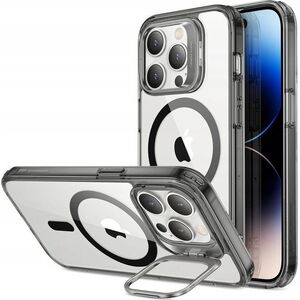ESR Etui ESR Classic Kickstand Halolock z MagSafe na iPhone 15 Plus - przezroczysto-czarne