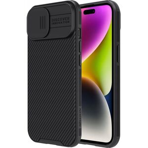 Nillkin Pancerne etui Nillkin CamShield Pro Magnetic Case do iPhone 15 Plus z osłoną na aparat - czarne