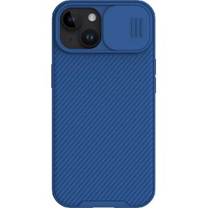 Nillkin Pancerne etui Nillkin CamShield Pro Magnetic Case do iPhone 15 Plus z osłoną na aparat - niebieskie