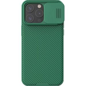 Nillkin Pancerne etui Nillkin CamShield Pro Magnetic Case do iPhone 15 Pro Max z osłoną na aparat - zielone