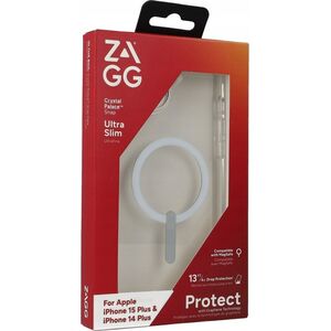 Zagg International ZAGG Crystal Palace Snap - obudowa ochronna do iPhone 14 Plus/15 Plus kompatybilna z MagSafe (clear)