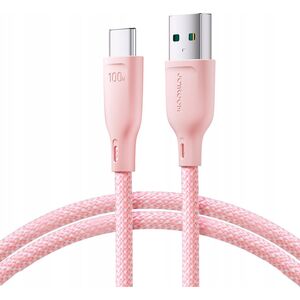 Kabel USB Joyroom USB-A - USB-C 1 m Różowy (JYR797)
