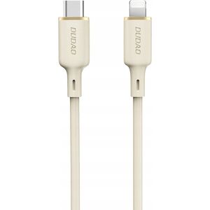 Kabel USB Dudao Lightning - USB-C 1 m Biały (DDA332)