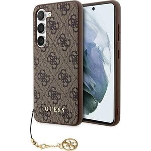 Guess Guess GUHCSA35GF4GBR A35 A356 brązowy/brown hardcase 4G Charms Collection