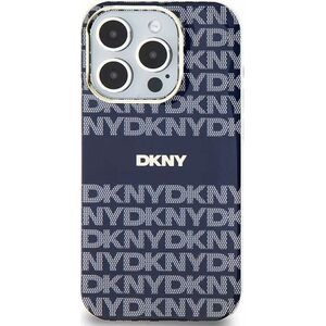 DKNY DKNY DKHMP15SHRHSEB iPhone 15 / 14 / 13 6.1" niebieski/blue hardcase IML Mono & Stripe MagSafe