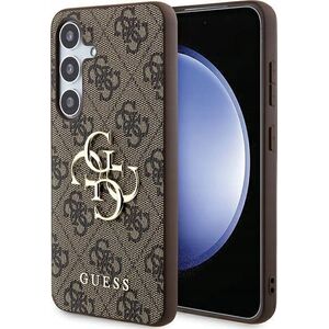 Guess GUESS futerał do SAMSUNG A35 GUHCSA354GMGBR (PU Big 4G Metal Logo) brązowy