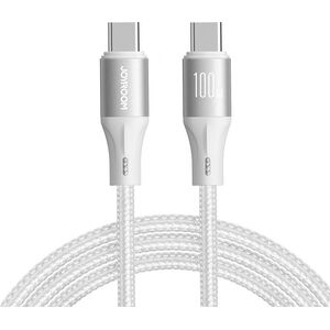 Kabel USB Joyroom USB-C - USB-C 1.2 m Biały (JYR812)