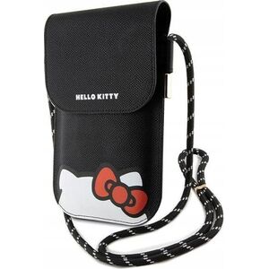 Sourcing Hello Kitty Handbag HKOWBPSCKEK black/black Leather Hiding Kitty Cord