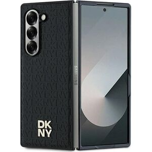 DKNY DKNY DKHMZFD6PSHRPSK Z Fold6 F956 czarny/black Repeat Pattern Stack Logo