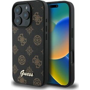 Guess Guess GUHMP16XPGPYSK iPhone 16 Pro Max 6.9" czarny/black hardcase Peony Script MagSafe
