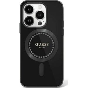 Guess Guess GUHMP16XPFTDTEK iPhone 16 Pro Max 6.9" czarny/black hardcase IML Rhinestones MagSafe