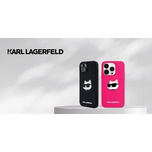 Karl Lagerfeld Karl Lagerfeld KLHMP16SSCHPPLF iPhone 16 6.1" fuksja/fuschia hardcase Silicone Choupette Head Print MagSafe