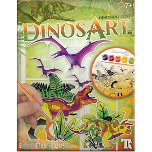 Σετ δημιουργικότητας DINOSART Suncatchers, 15012