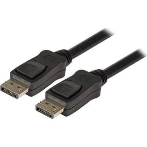 Καλώδιο σύνδεσης EFB EFB DisplayPort 1.2, 4K60HZ St-St, 0.5m, μαύρο
