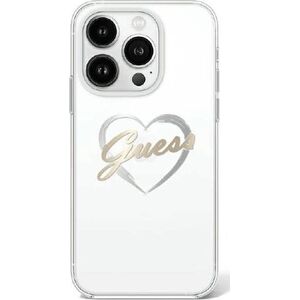 Guess Guess GUHCP16XHCHGSPT iPhone 16 Pro Max 6.9" przeźroczysty/transparent hardcase IML Heart