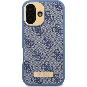 Guess Guess GUHMP16LU4GPRB iPhone 16 Pro 6.3" niebieski/blue hardcase 4G Logo Plate MagSafe