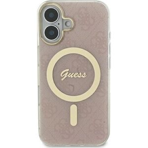 Guess Guess GUHMP16XH4STP iPhone 16 Pro Max 6.9" różowy/pink hardcase IML 4G MagSafe