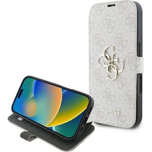 Guess Guess GUBKP16M4GMGPII iPhone 16 Plus 6.7" różowy/pink book 4G Metal Logo
