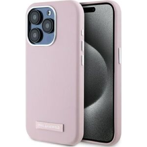 Karl Lagerfeld Karl Lagerfeld KLHMP15XPGMSRPP iPhone 15  Pro Max 6.7" różowy/pink hardcase FW Metal Plate MagSafe