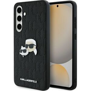 Karl Lagerfeld Karl Lagerfeld KLHCS24FEPGKLKCPK Sam S24  FE S721 czarny/black hardcase Monogram Karl&Chaoupette Head Pin