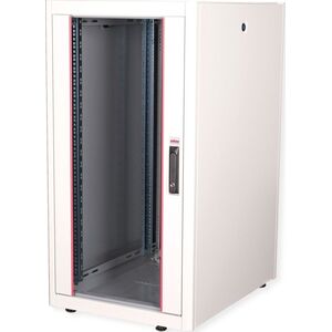 Szafa Roline ROLINE Netzwerkschrank Basic 48,26cm 19Zoll 22 HE 600x800 BxT Glast�r grau