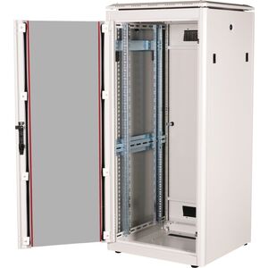 Szafa Roline ROLINE Netzwerkschrank Pro 48,26cm 19Zoll 26 HE 600x600 BxT Glast�r grau