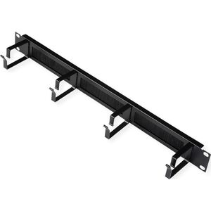 Roline ROLINE Rangierpanel 48,26cm 19Zoll 1 HE mit Burstenleiste 44x60mm schwarz