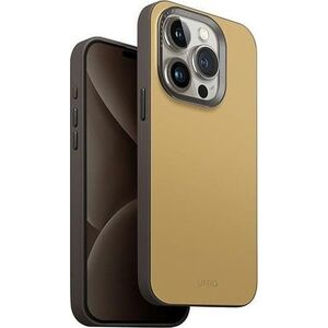 Etui UNIQ Lyden DS Apple iPhone 15 Pro Magclick Charging żółto-szary/canary yellow-flint grey