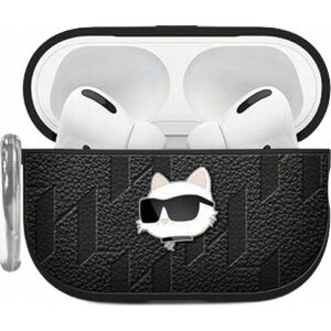 Etui Karl Lagerfeld Monogram Choupette Head do Apple AirPods 4 czarny
