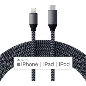Kabel USB Satechi USB-C - Lightning 1.8 m Czarny (ST-TCL18M)