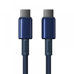 Baseus Cable USB-C to USB-C  Gold 100W 1m (P10319800321-03) (BASP10319800321-03) έως 12 άτοκες Δόσεις