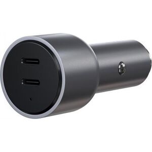 Ładowarka Satechi SATECHI 40W Dual USB-C PD Car Charger Space Gray