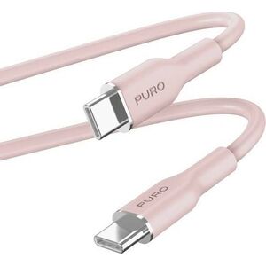 Kabel USB Puro USB-C - USB-C 1.5 m Różowy (PUR670)