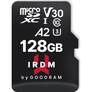Karta GoodRam IRDM M2AA MicroSDXC 128 GB Class 10 UHS-I/U3 A2 V30 (IR-M2AA-1280R12)